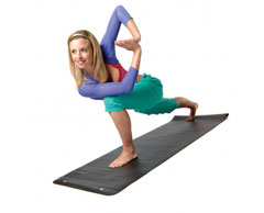 Reebok Yogamatte mit Eylets Gymnastikmatte